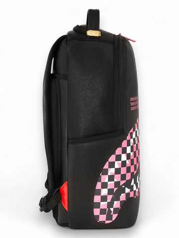 Zaino Sprayground - Shark Central Breakup Check Sorbet Grey