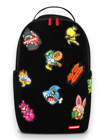 Zaino Unisex - All Velcro Shark Gang