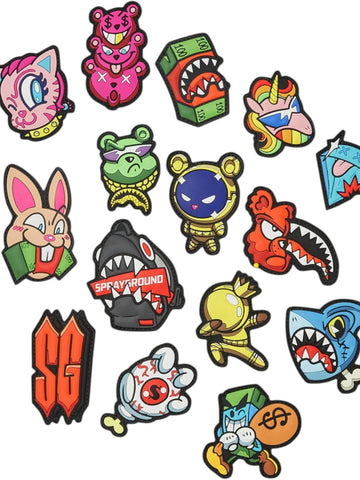 Zaino Unisex - All Velcro Shark Gang