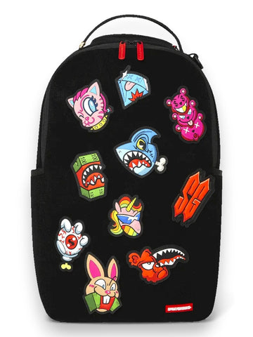 Zaino Unisex - All Velcro Shark Gang