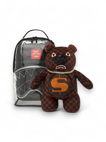 Zaino Sprayground - Clear Bear NR 1