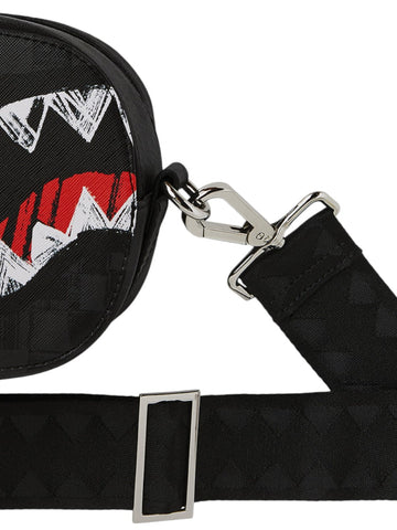 Borsa a tracolla Unisex - Scribble Shark