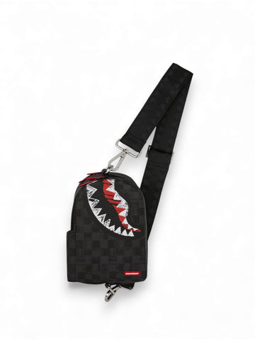 Borsa a tracolla Unisex - Scribble Shark
