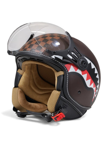 Casco Unisex - Sharks in Paris Marrone