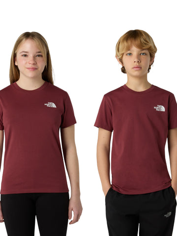 T-shirt Bambini - bordeaux