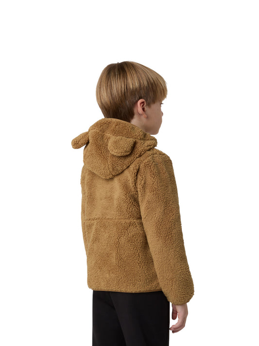 Felpa zip Bambini - Marrone
