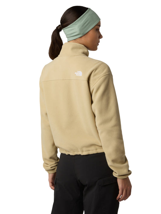 Felpa zip Donna - Beige