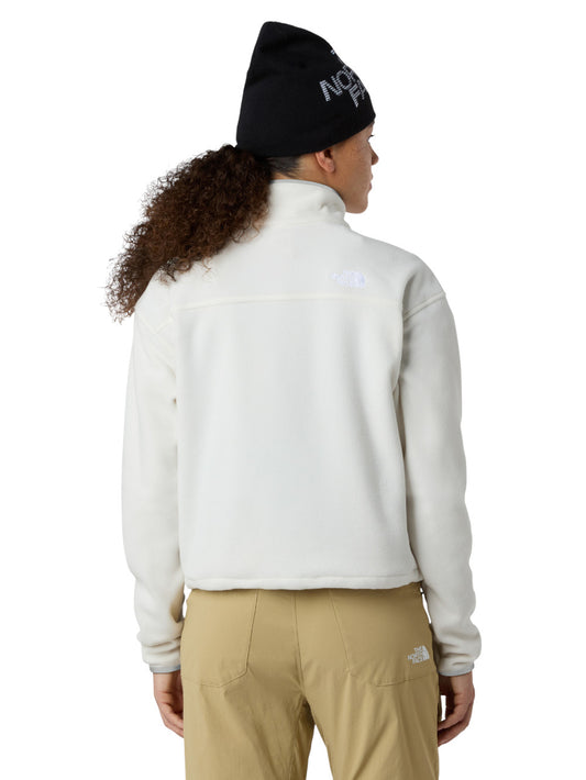 Felpa zip Donna - Bianco