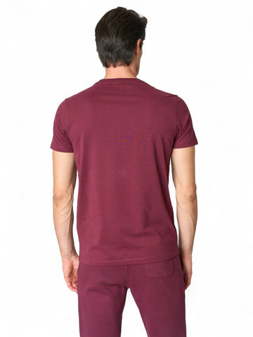 T-shirt Uomo - bordeaux
