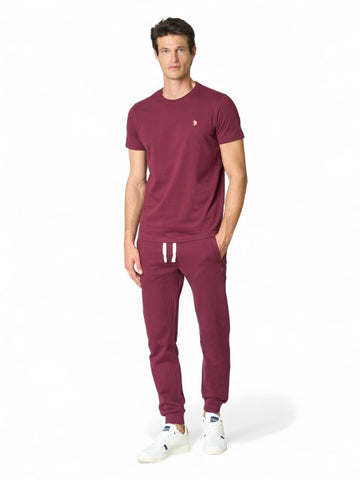 T-shirt Uomo - bordeaux