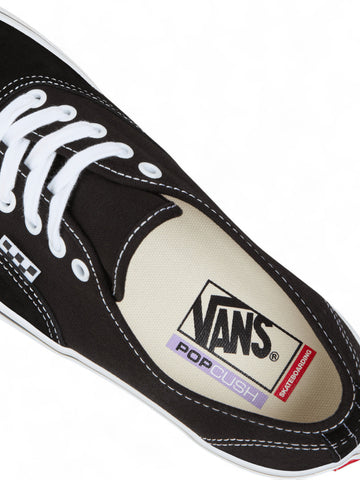 Sneakers Vans Skate Authentic Uomo - Nero/bianco