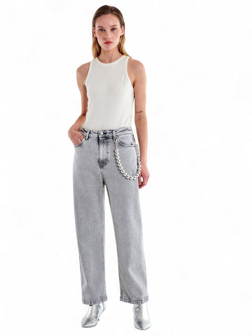 Jeans Donna - Grigio
