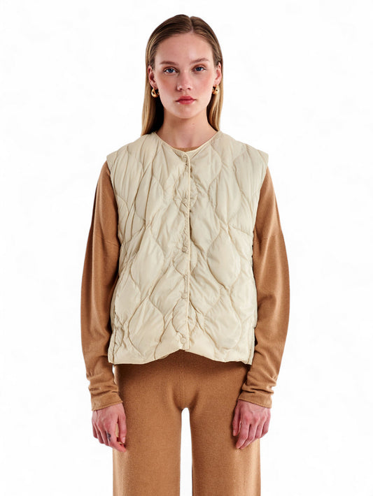Gilet Donna - Beige
