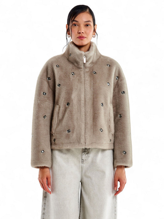 Pelliccia Donna - Grigio