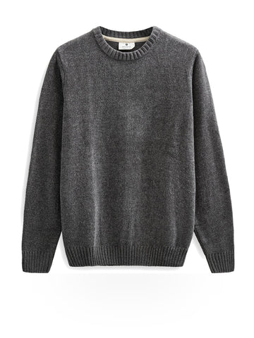 Anerkjendt Aksune Chenille Knit - Maglieria Uomo - Granite Gray