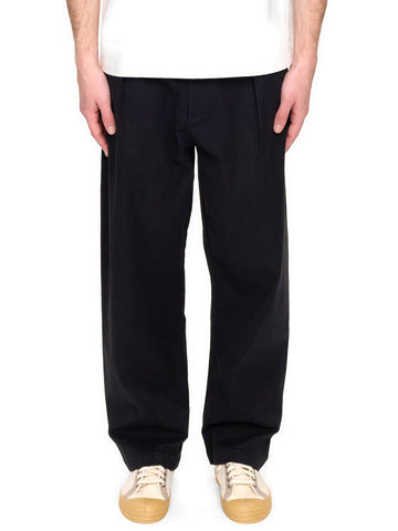 Anerkjendt Akjakob Cotton Pleat Pants - Pantaloni Uomo - Grigio