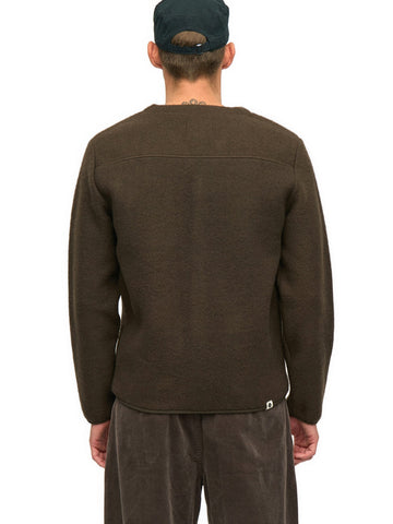 Anerkjendt Aksigurd Boiled Wool Overshirt - Camicie Uomo - Delicioso