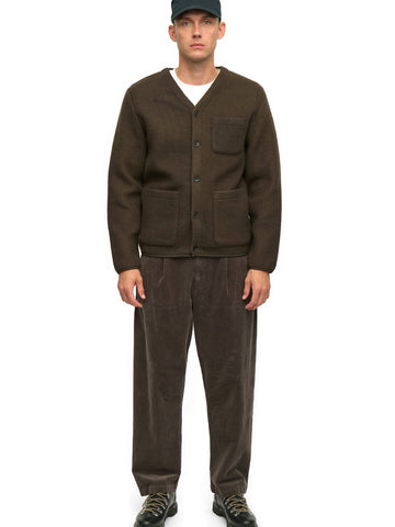 Anerkjendt Aksigurd Boiled Wool Overshirt - Camicie Uomo - Delicioso