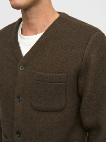 Anerkjendt Aksigurd Boiled Wool Overshirt - Camicie Uomo - Delicioso
