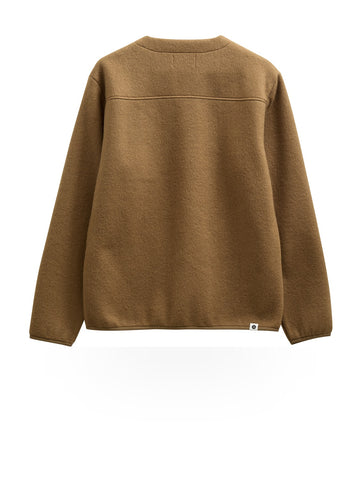 Anerkjendt Aksigurd Boiled Wool Overshirt - Camicie Uomo - Ermine