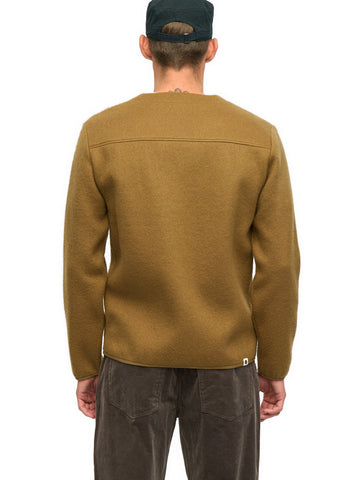 Anerkjendt Aksigurd Boiled Wool Overshirt - Camicie Uomo - Ermine