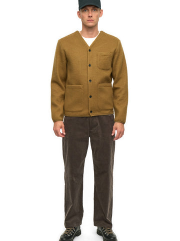 Anerkjendt Aksigurd Boiled Wool Overshirt - Camicie Uomo - Ermine