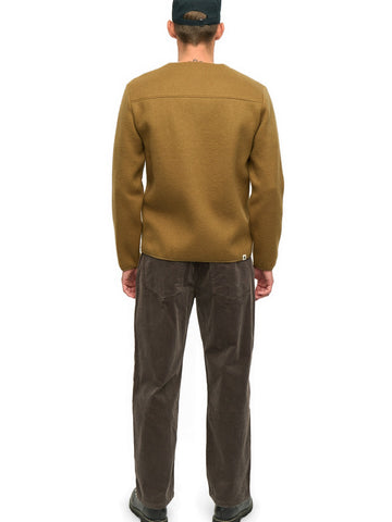 Anerkjendt Aksigurd Boiled Wool Overshirt - Camicie Uomo - Ermine