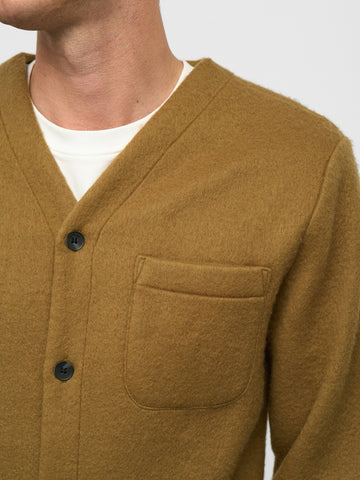Anerkjendt Aksigurd Boiled Wool Overshirt - Camicie Uomo - Ermine
