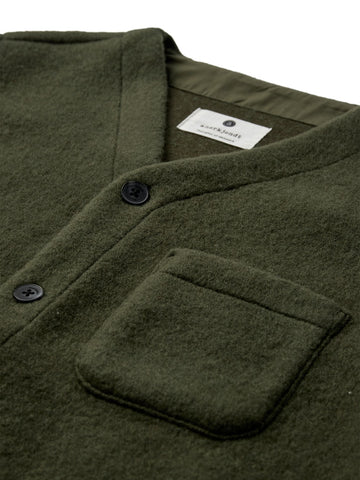 Anerkjendt Akramsus Boiled Wool - Maglieria Uomo - Verde