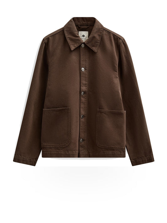 Anerkjendt Akozzy Twill Overshirt - Camicie Uomo - Delicioso