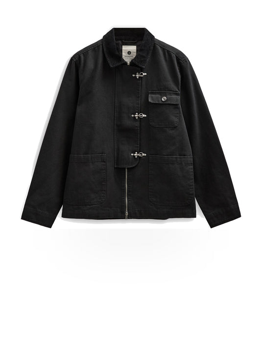 Anerkjendt Akbastian Canvas Jacket - Capospalla Uomo - Grigio