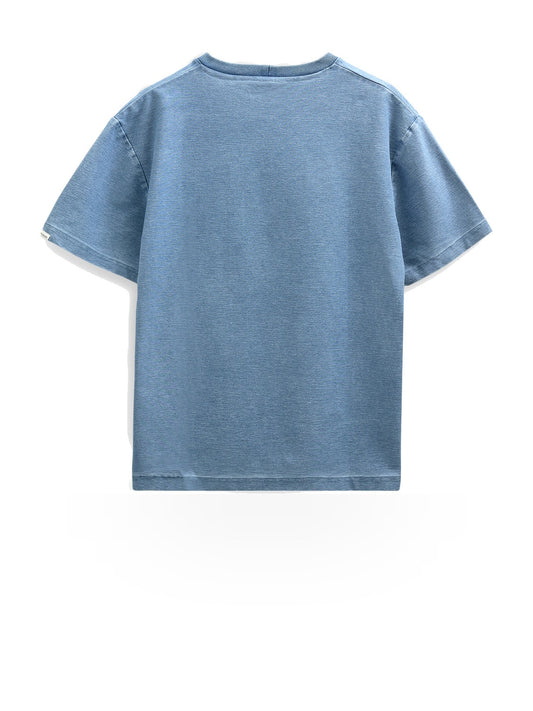 Anerkjendt Akvillads Indigo Tee - T-Shirt Uomo - Celeste
