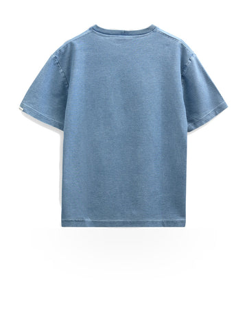Anerkjendt Akvillads Indigo Tee - T-Shirt Uomo - Celeste