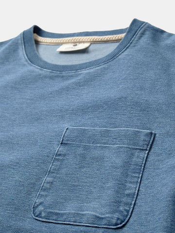 Anerkjendt Akvillads Indigo Tee - T-Shirt Uomo - Celeste