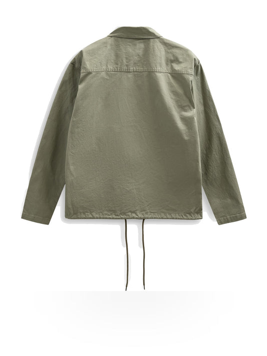 Anerkjendt Akotto Cotton Overshirt - Camicie Uomo - Verde