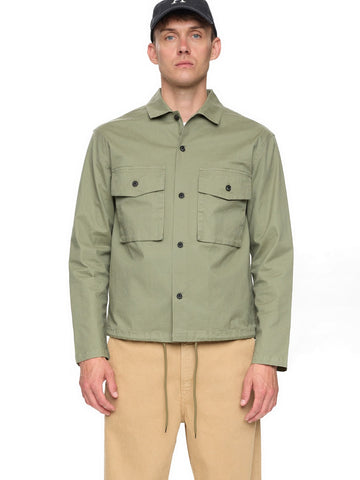 Anerkjendt Akotto Cotton Overshirt - Camicie Uomo - Verde