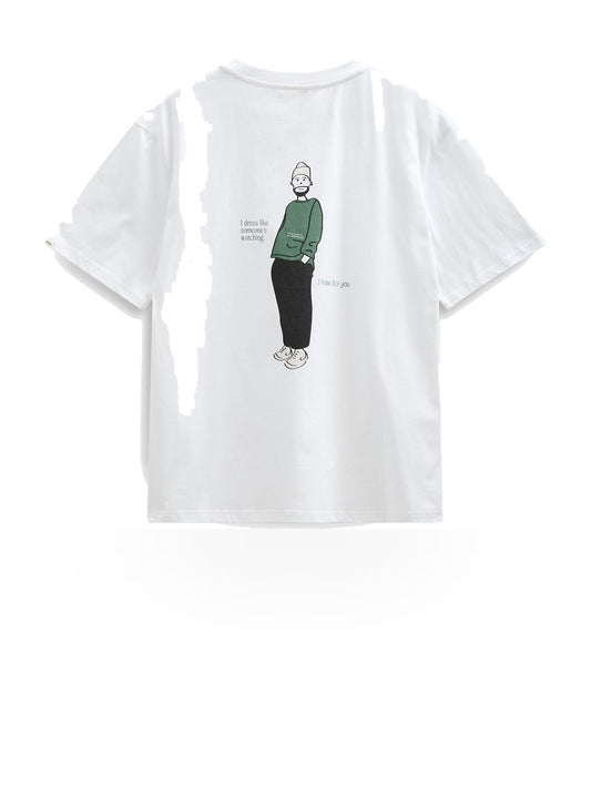 Anerkjendt Akvillads Have A Nice Day Tee - T-Shirt Uomo - Bianco