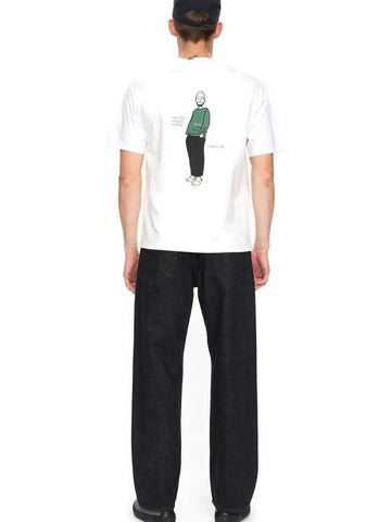 Anerkjendt Akvillads Have A Nice Day Tee - T-Shirt Uomo - Bianco