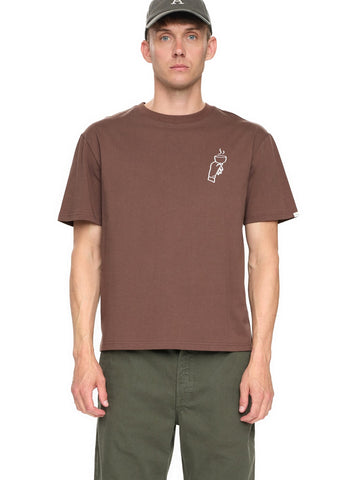 Anerkjendt Akvillads Not Just Coffee Tee - T-Shirt Uomo - Delicioso