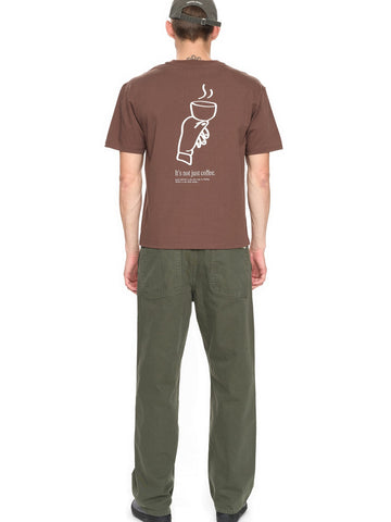 Anerkjendt Akvillads Not Just Coffee Tee - T-Shirt Uomo - Delicioso