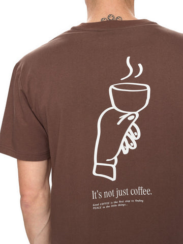 Anerkjendt Akvillads Not Just Coffee Tee - T-Shirt Uomo - Delicioso