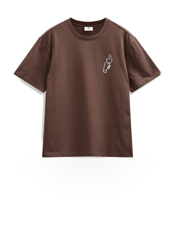 Anerkjendt Akvillads Not Just Coffee Tee - T-Shirt Uomo - Delicioso