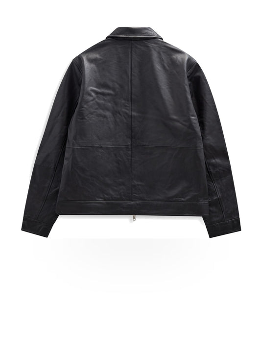 Anerkjendt Akcarl Leather Jacket - Capospalla Uomo - Grigio