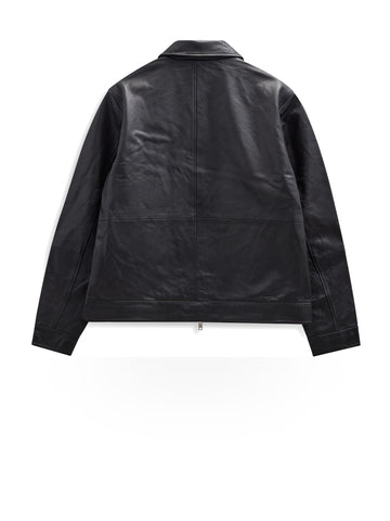Anerkjendt Akcarl Leather Jacket - Capospalla Uomo - Grigio