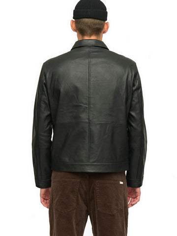 Anerkjendt Akcarl Leather Jacket - Capospalla Uomo - Grigio