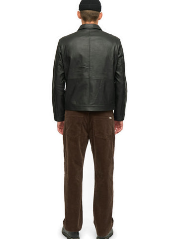 Anerkjendt Akcarl Leather Jacket - Capospalla Uomo - Grigio