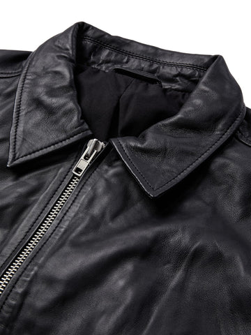Anerkjendt Akcarl Leather Jacket - Capospalla Uomo - Grigio