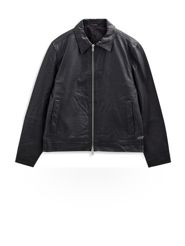 Anerkjendt Akcarl Leather Jacket - Capospalla Uomo - Grigio
