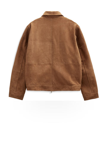 Anerkjendt Akcarl Suede Jacket - Capospalla Uomo - Ermine