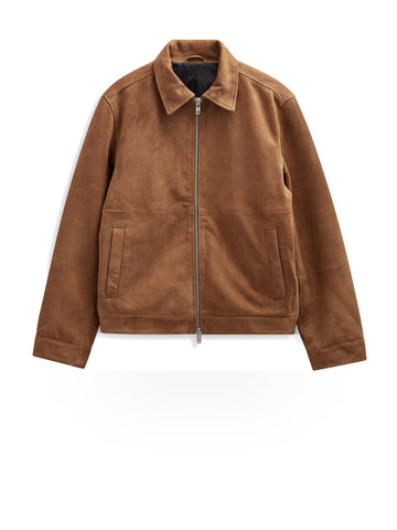 Anerkjendt Akcarl Suede Jacket - Capospalla Uomo - Ermine